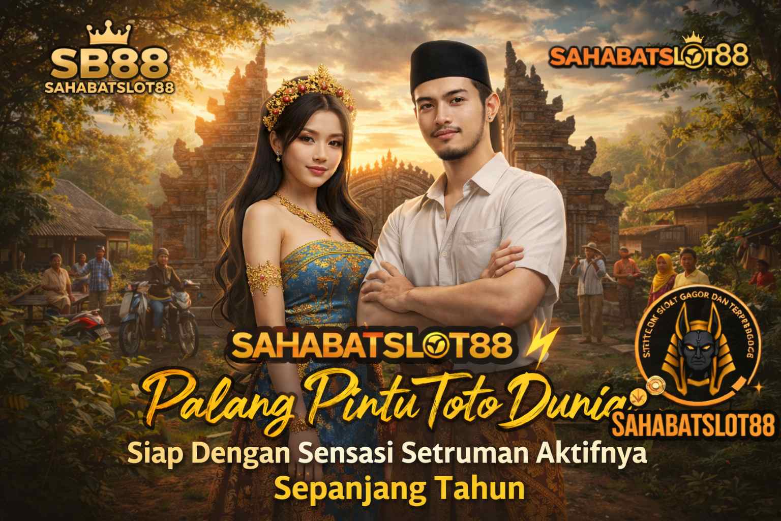 SAHABATSLOT88 ⚡️Palang Pintu Toto Dunia Siap Dengan Sensasi Setruman Aktifnya Sepanjang Tahun